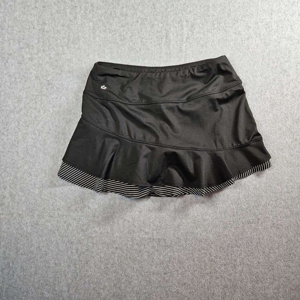 Bolle Takeoff Black Ruffle Athletic Tennis Pickleball Skort Women's Size Small